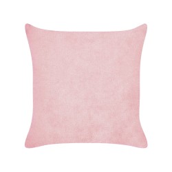 Zestaw 2 poduszek dekoracyjnych MILLET Sztruks 43 x 43 cm Różowy Wzór geometryczny Zestaw 2 poduszek dekoracyjnych MILLET Sztruks 43 x 43 cm Różowy Wzór geometryczny