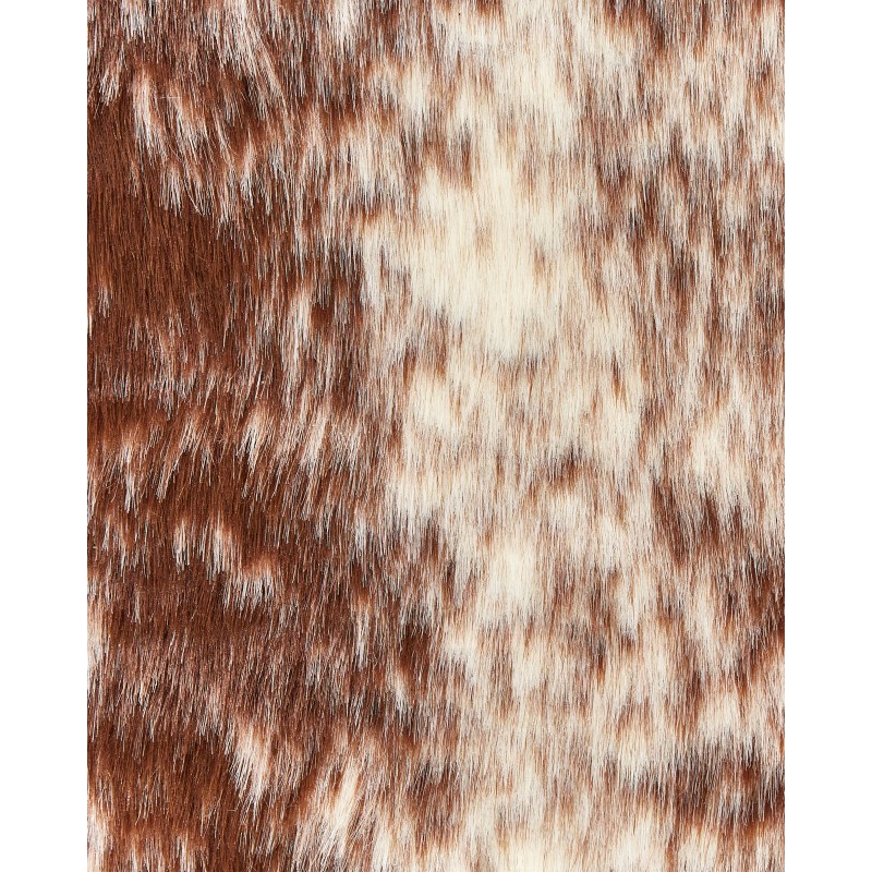 Dywan ze sztucznej skóry 150 x 200 cm brązowy ZEIL Dywan ze sztucznej skóry 150 x 200 cm brązowy ZEIL