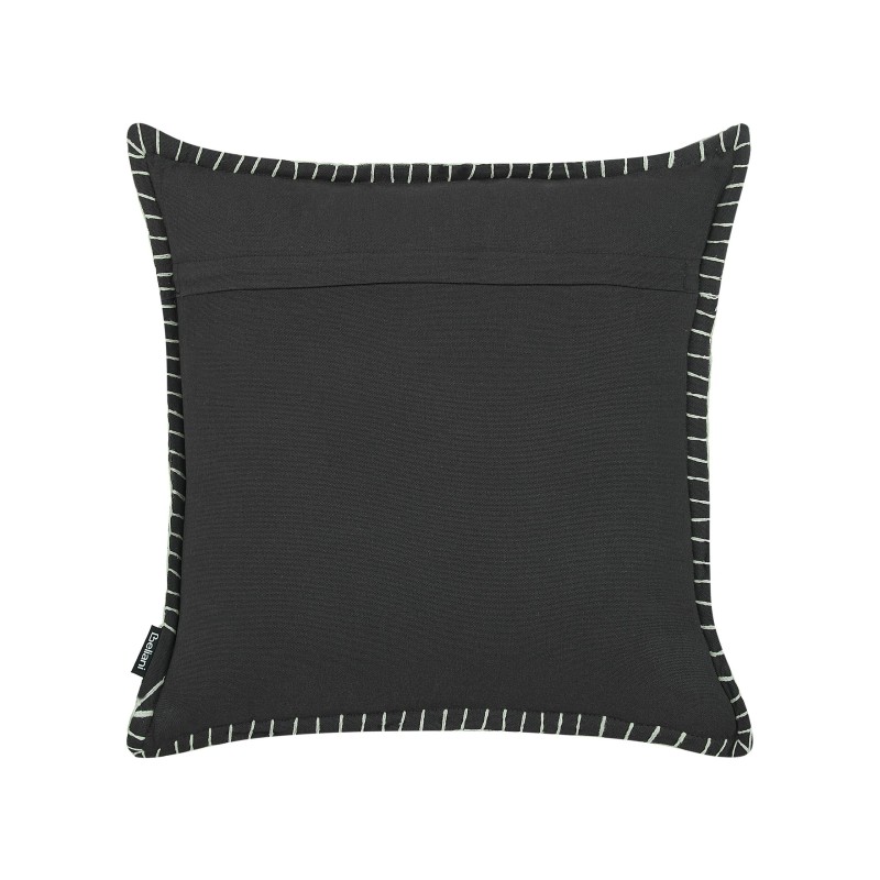 Zestaw 2 poduszek dekoracyjnych MELUR 45 x 45 cm Szary Jednolity Zestaw 2 poduszek dekoracyjnych MELUR 45 x 45 cm Szary Jednolity
