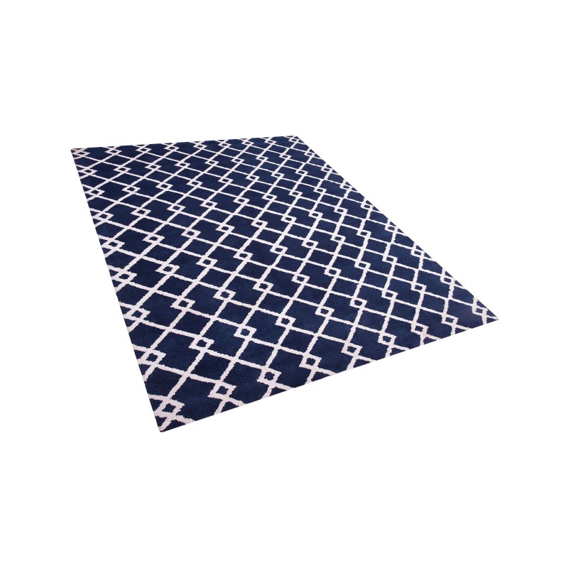 Dywan 160 x 230 cm niebieski SERRES Dywan 160 x 230 cm niebieski SERRES
