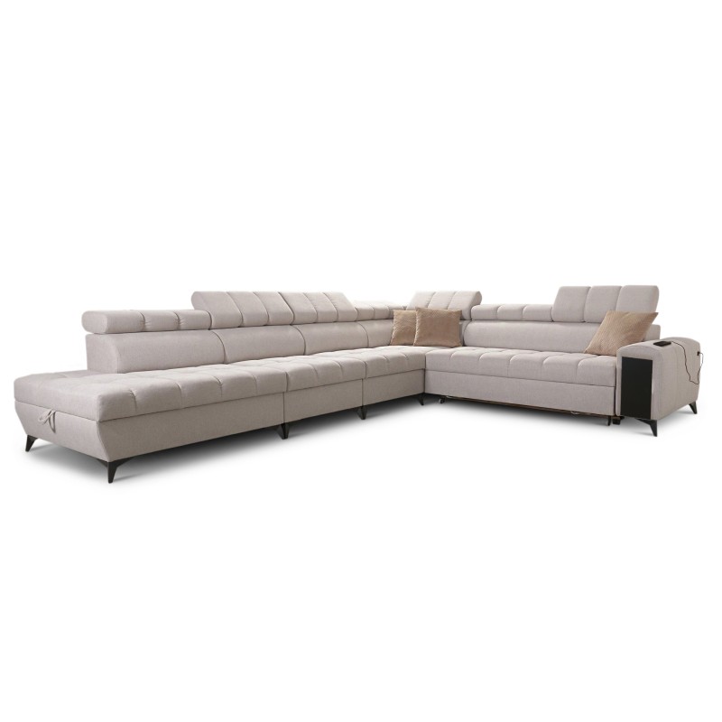 Ecksofa Venna XII mit Schlaffunktion und USB-Anschluss - Eleganz und Funktionalität in einem! Ecksofa Venna XII mit Schlaffunktion und USB-Anschluss - Eleganz und Funktionalität in einem!