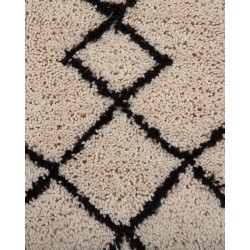 Dywan 160 x 230 cm beżowo-czarny HAVSA Dywan 160 x 230 cm beżowo-czarny HAVSA