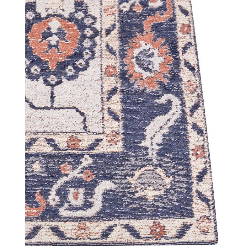 Dywan bawełniany 160 x 230 cm wielokolorowy KABTA Dywan bawełniany 160 x 230 cm wielokolorowy KABTA