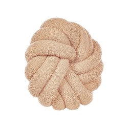 Poduszka dekoracyjna AKOLA Boucle 31 x 31 cm Piaskowy Jednolity Poduszka dekoracyjna AKOLA Boucle 31 x 31 cm Piaskowy Jednolity