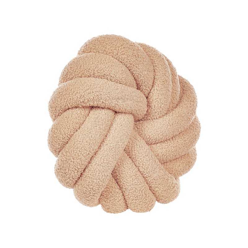 Poduszka dekoracyjna AKOLA Boucle 31 x 31 cm Piaskowy Jednolity Poduszka dekoracyjna AKOLA Boucle 31 x 31 cm Piaskowy Jednolity
