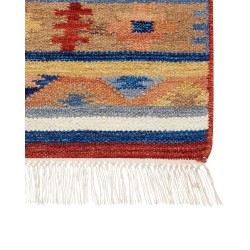 Dywan wełniany kilim 200 x 300 cm wielokolorowy NORAKERT Dywan wełniany kilim 200 x 300 cm wielokolorowy NORAKERT