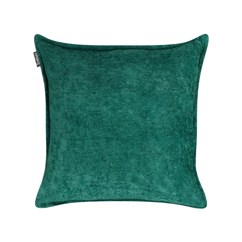 Zestaw 2 poduszek dekoracyjnych VERPIS Bawełna 50 x 50 cm Szmaragdowy Jednolity Zestaw 2 poduszek dekoracyjnych VERPIS Bawełna 50 x 50 cm Szmaragdowy Jednolity