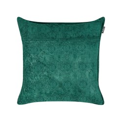 Zestaw 2 poduszek dekoracyjnych VERPIS Bawełna 50 x 50 cm Szmaragdowy Jednolity Zestaw 2 poduszek dekoracyjnych VERPIS Bawełna 50 x 50 cm Szmaragdowy Jednolity