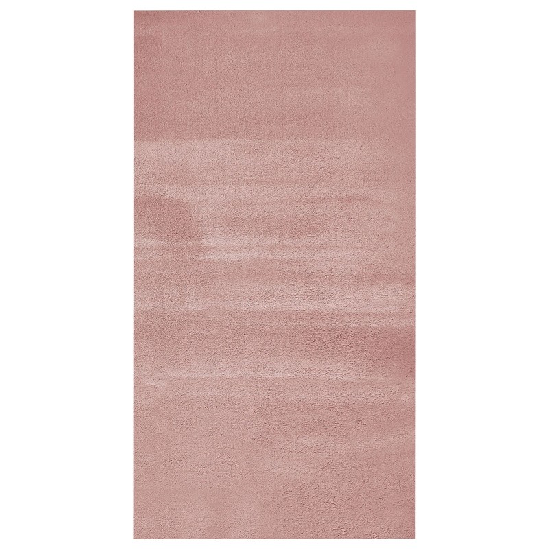 Dywan sztuczne futro królika 80 x 150 cm różowy MIRPUR Dywan sztuczne futro królika 80 x 150 cm różowy MIRPUR
