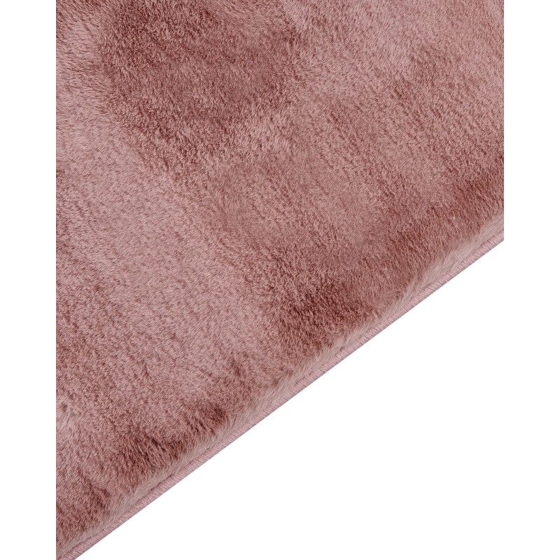 Dywan sztuczne futro królika 80 x 150 cm różowy MIRPUR Dywan sztuczne futro królika 80 x 150 cm różowy MIRPUR