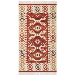 Dywan wełniany kilim 80 x 150 cm wielokolorowy VOSKEVAZ Dywan wełniany kilim 80 x 150 cm wielokolorowy VOSKEVAZ