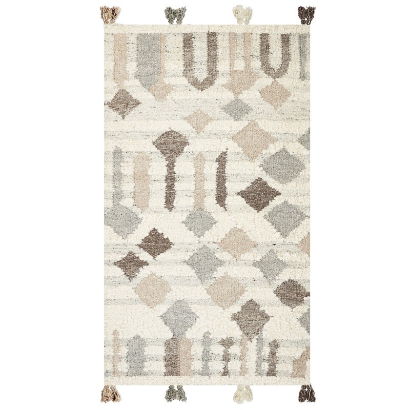 Dywan wełniany kilim 80 x 150 cm wielokolorowy KAGHTSRASHEN Dywan wełniany kilim 80 x 150 cm wielokolorowy KAGHTSRASHEN