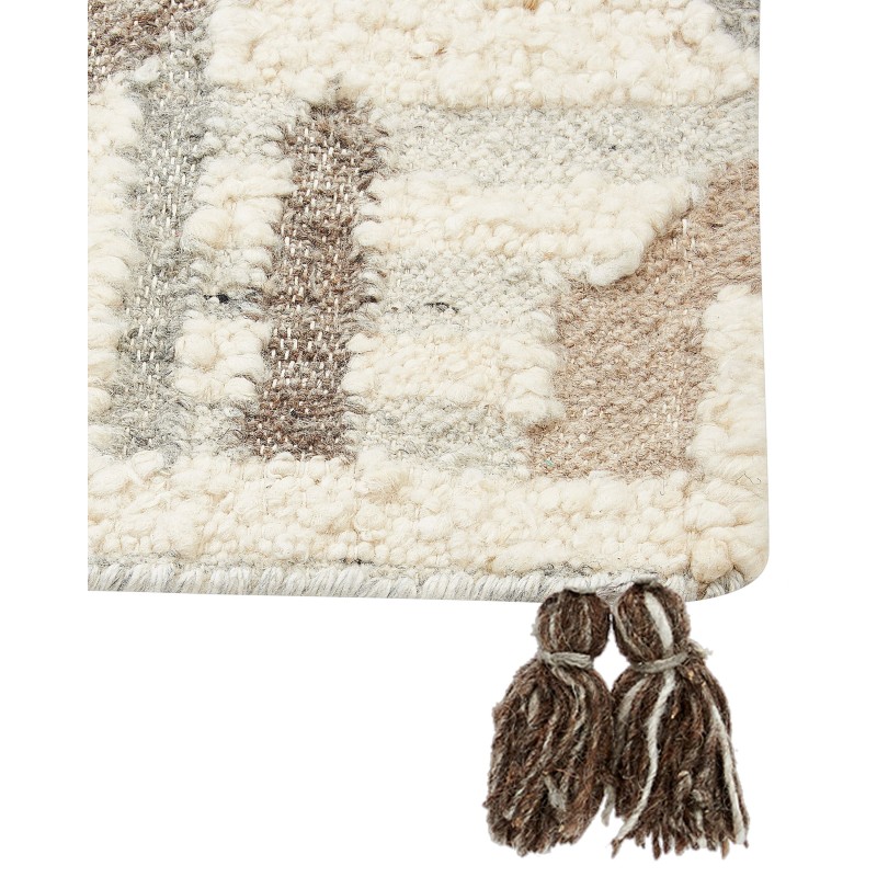 Dywan wełniany kilim 80 x 150 cm wielokolorowy KAGHTSRASHEN Dywan wełniany kilim 80 x 150 cm wielokolorowy KAGHTSRASHEN