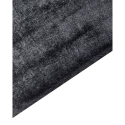 Dywan sztuczne futro królika 80 x 150 cm czarny MIRPUR Dywan sztuczne futro królika 80 x 150 cm czarny MIRPUR
