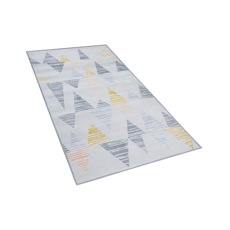 Dywan 80 x 150 cm szaro-żółty YAYLA Dywan 80 x 150 cm szaro-żółty YAYLA