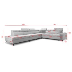 Esquinero Venna XII con función para dormir y puerto USB: ¡elegancia y funcionalidad en uno! Esquinero Venna XII con función para dormir y puerto USB: ¡elegancia y funcionalidad en uno!