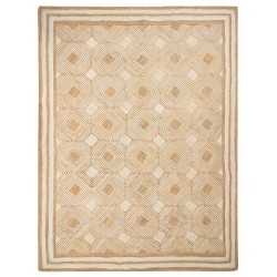 Dywan z juty 300 x 400 cm beżowy MENGEN Dywan z juty 300 x 400 cm beżowy MENGEN