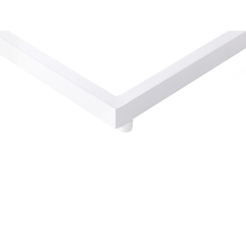 Stolik ogrodowy MESSINA 60 cm 35 cm Biały Stolik ogrodowy MESSINA 60 cm 35 cm Biały