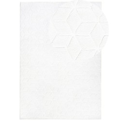Dywan sztuczne futro królika 160 x 230 cm biały THATTA Dywan sztuczne futro królika 160 x 230 cm biały THATTA
