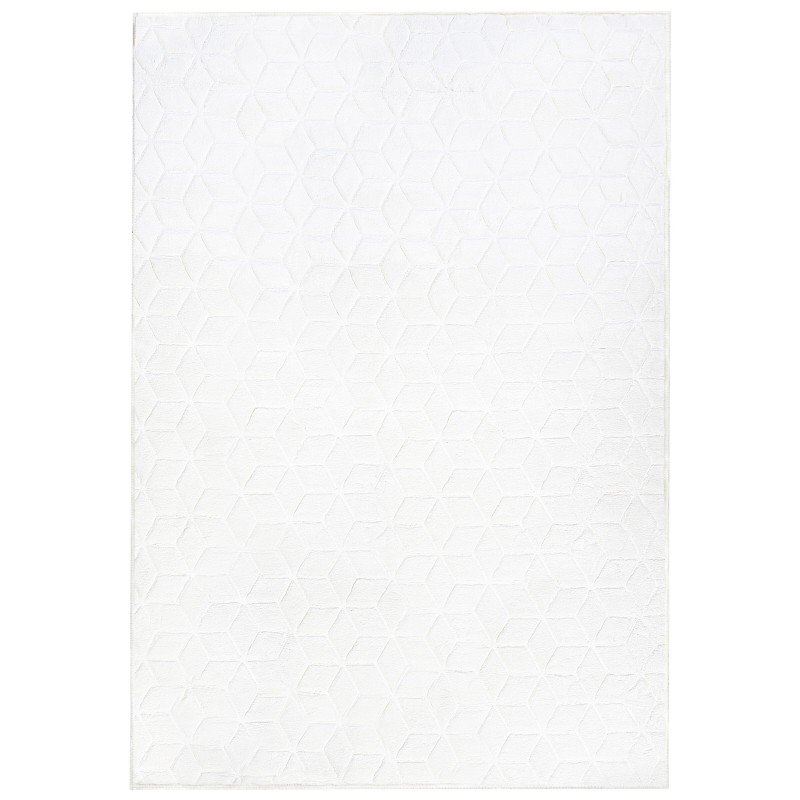 Dywan sztuczne futro królika 160 x 230 cm biały THATTA Dywan sztuczne futro królika 160 x 230 cm biały THATTA