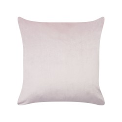 2 welurowe poduszki dekoracyjne haftowane w królika 45 x 45 cm różowe IBERIS 2 welurowe poduszki dekoracyjne haftowane w królika 45 x 45 cm różowe IBERIS