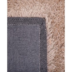 Dywan shaggy 80 x 150 cm beżowy CIDE Dywan shaggy 80 x 150 cm beżowy CIDE