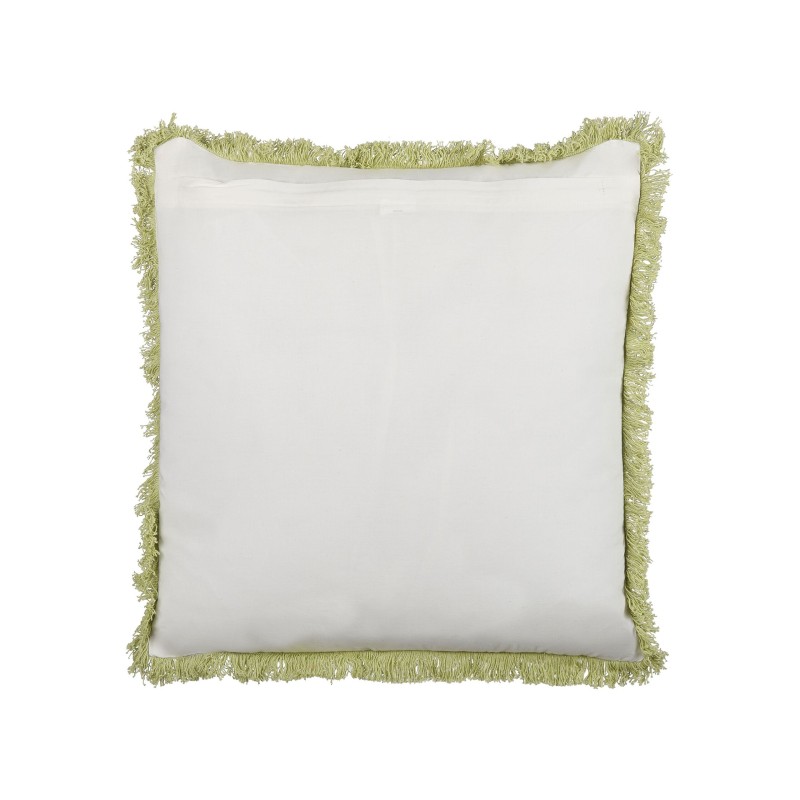 Poduszka dekoracyjna FILIX Bawełna 45 x 45 cm Zielony Wzór kwiatowy Poduszka dekoracyjna FILIX Bawełna 45 x 45 cm Zielony Wzór kwiatowy