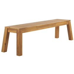Ławka ogrodowa LIVORNO 169 cm Drewno akacjowe Brązowy