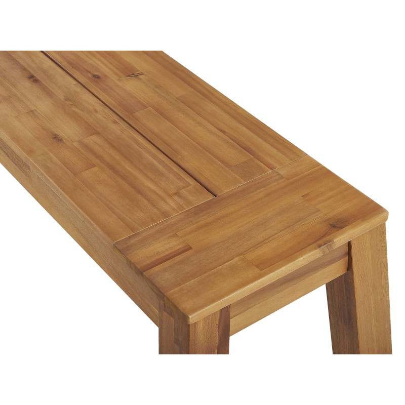 Ławka ogrodowa LIVORNO 169 cm Drewno akacjowe Brązowy Ławka ogrodowa LIVORNO 169 cm Drewno akacjowe Brązowy