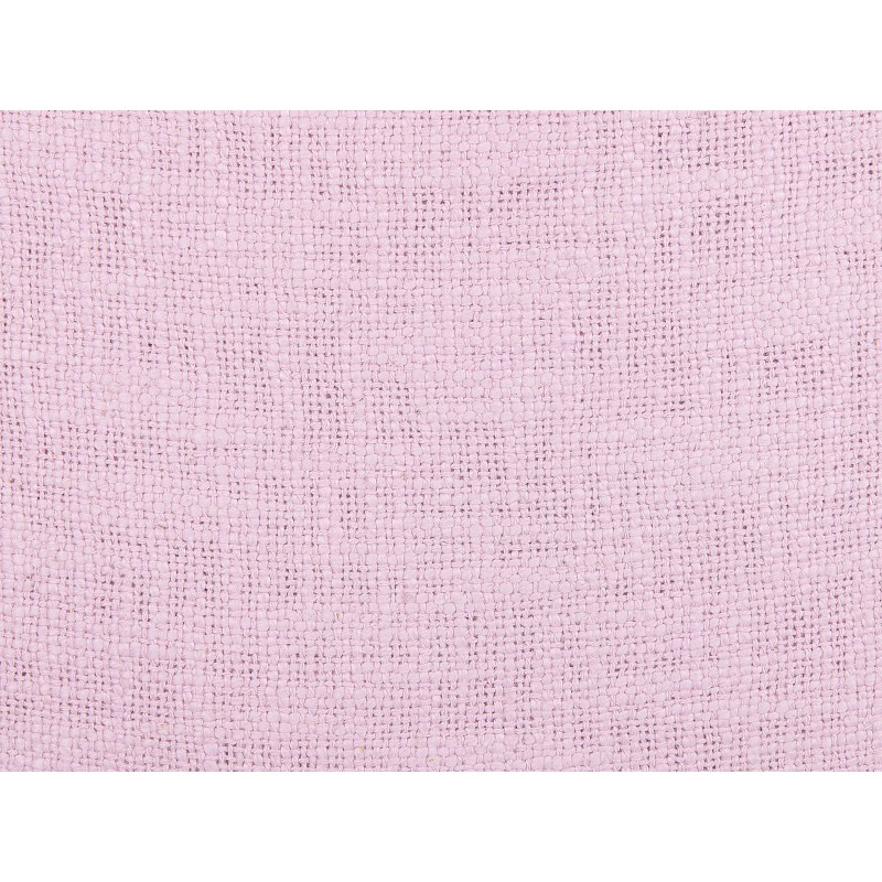 Bawełniana poduszka dekoracyjna z frędzlami 45 x 45 cm różowa LYNCHIS Bawełniana poduszka dekoracyjna z frędzlami 45 x 45 cm różowa LYNCHIS