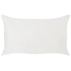 Zestaw 2 poduszek dekoracyjnych ZALEYA Bawełna 30 x 50 cm Biały Wzór kwiatowy Zestaw 2 poduszek dekoracyjnych ZALEYA Bawełna 30 x 50 cm Biały Wzór kwiatowy