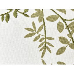 Zestaw 2 poduszek dekoracyjnych ZALEYA Bawełna 30 x 50 cm Biały Wzór kwiatowy Zestaw 2 poduszek dekoracyjnych ZALEYA Bawełna 30 x 50 cm Biały Wzór kwiatowy
