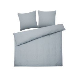 Komplet pościeli AVONDALE Bawełna satynowa 200 x 220 cm Szary Komplet pościeli AVONDALE Bawełna satynowa 200 x 220 cm Szary