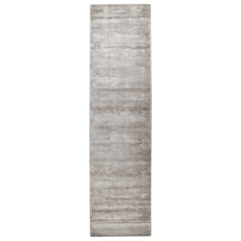 Dywan z wiskozy 80 x 300 cm jasnoszary GESI II Dywan z wiskozy 80 x 300 cm jasnoszary GESI II