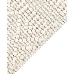 Dywan wełniany 160 x 230 cm beżowy PERTEK Dywan wełniany 160 x 230 cm beżowy PERTEK