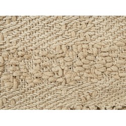 Koc VELLA Bawełna 220 x 240 cm Beżowy Koc VELLA Bawełna 220 x 240 cm Beżowy