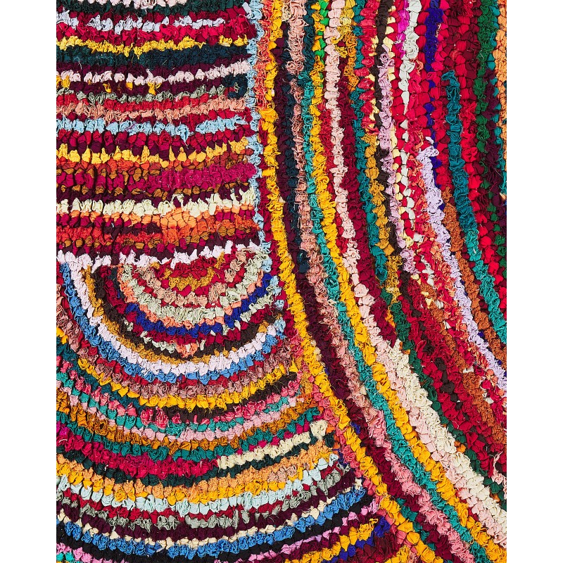 Dywan bawełniany 160 x 230 cm wielokolorowy KOZAN Dywan bawełniany 160 x 230 cm wielokolorowy KOZAN