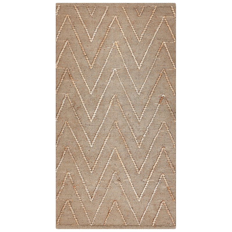 Dywan z juty 80 x 150 cm beżowy DADAY Dywan z juty 80 x 150 cm beżowy DADAY
