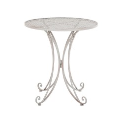Stolik bistro CILENTO 71 cm 71 cm Metal Szary