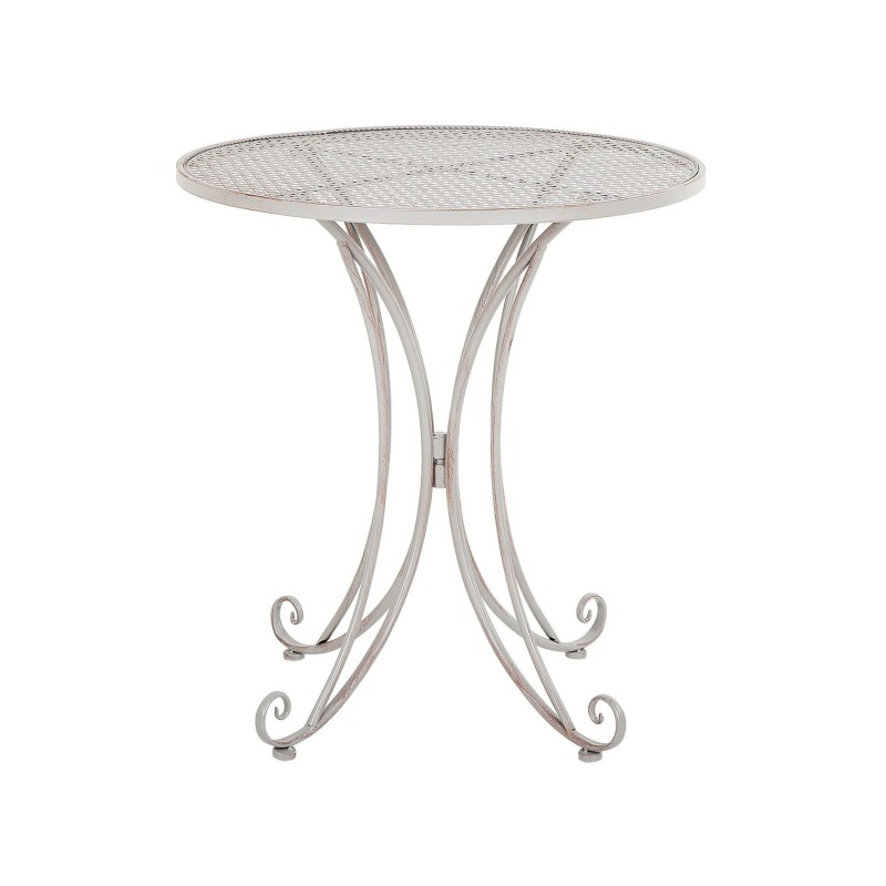 Stolik bistro CILENTO 71 cm 71 cm Metal Szary Stolik bistro CILENTO 71 cm 71 cm Metal Szary