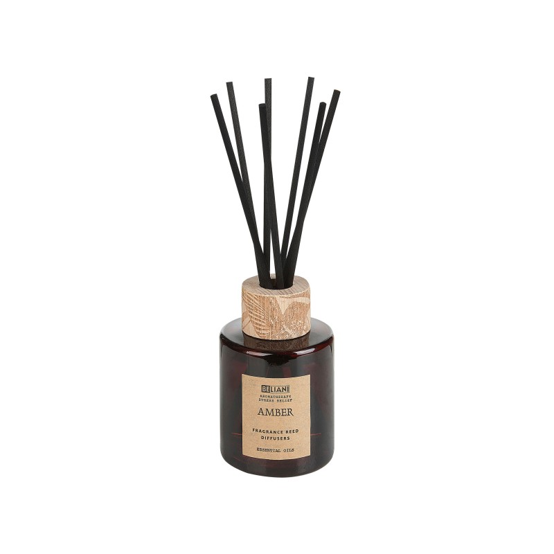 Świeczka zapachowa z patyczkami zapachowymi DARK ELEGANCE Wosk sojowy Nuty orientalne Świeczka zapachowa z patyczkami zapachowymi DARK ELEGANCE Wosk sojowy Nuty orientalne