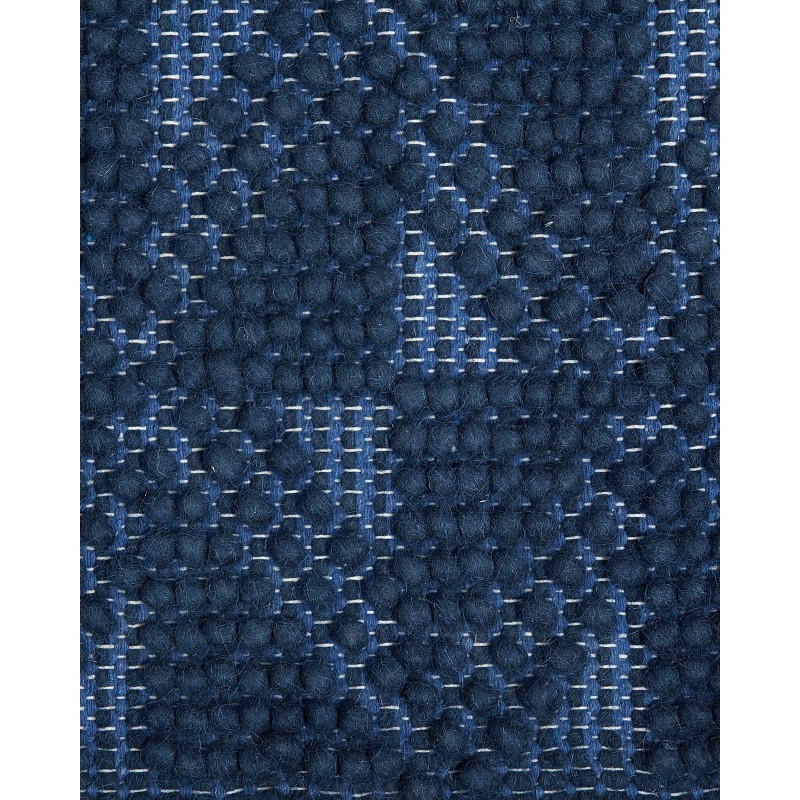 Dywan wełniany 140 x 200 cm niebieski SAVRAN Dywan wełniany 140 x 200 cm niebieski SAVRAN