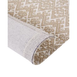 Dywan z juty 160 x 230 cm beżowy ATIMA Dywan z juty 160 x 230 cm beżowy ATIMA