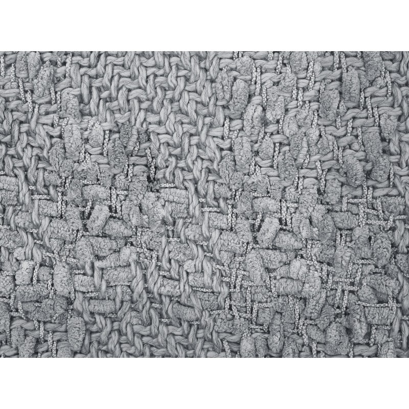 Koc VELLA Bawełna 150 x 200 cm Szary Koc VELLA Bawełna 150 x 200 cm Szary