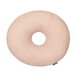 Zestaw 2 poduszek dekoracyjnych HESPERIS Boucle Pastelowy róż Jednolity Zestaw 2 poduszek dekoracyjnych HESPERIS Boucle Pastelowy róż Jednolity