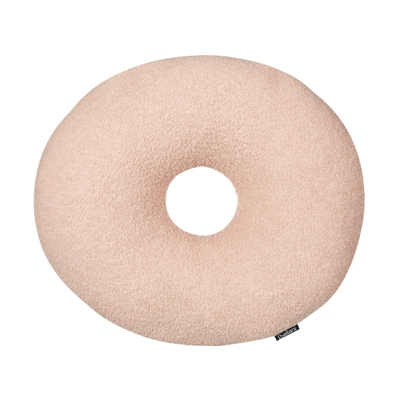 Zestaw 2 poduszek dekoracyjnych HESPERIS Boucle Pastelowy róż Jednolity Zestaw 2 poduszek dekoracyjnych HESPERIS Boucle Pastelowy róż Jednolity