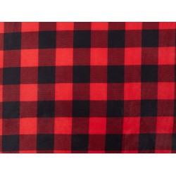 Koc LIQUORICE 150 x 200 cm Czerwony Koc LIQUORICE 150 x 200 cm Czerwony