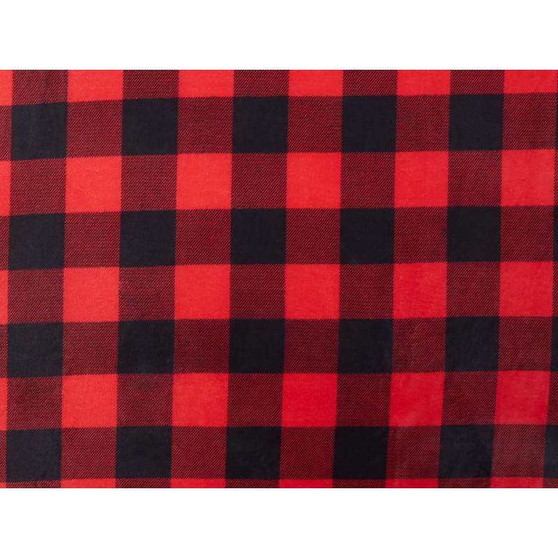 Koc LIQUORICE 150 x 200 cm Czerwony Koc LIQUORICE 150 x 200 cm Czerwony