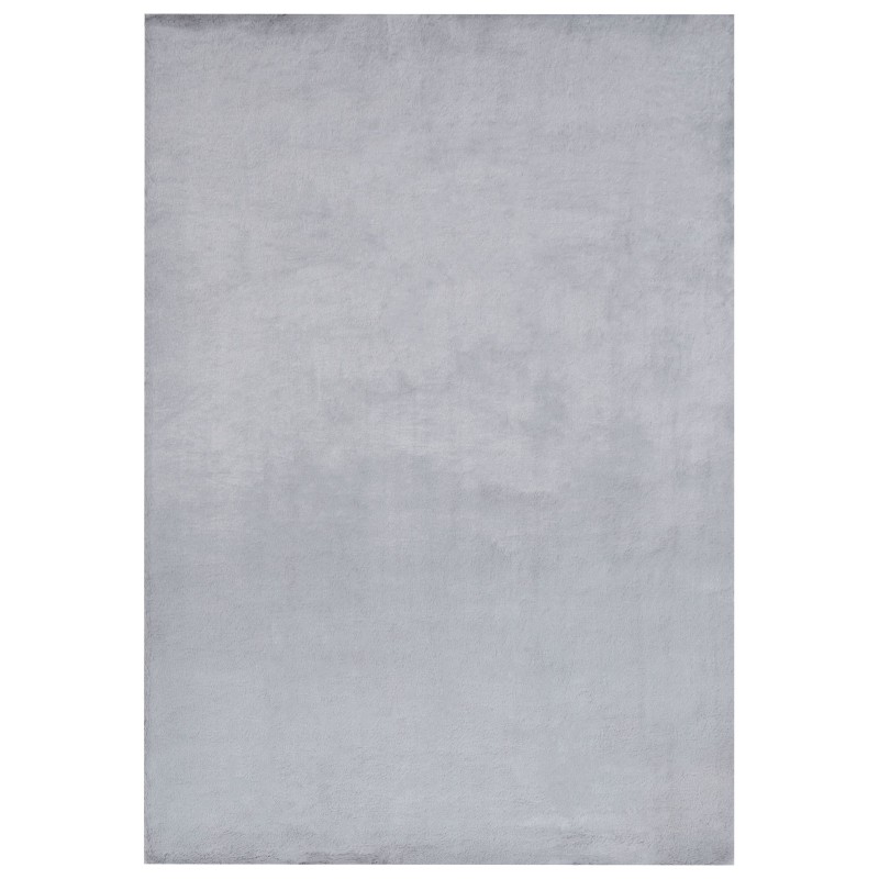 Dywan sztuczne futro królika 160 x 230 cm szary MIRPUR Dywan sztuczne futro królika 160 x 230 cm szary MIRPUR
