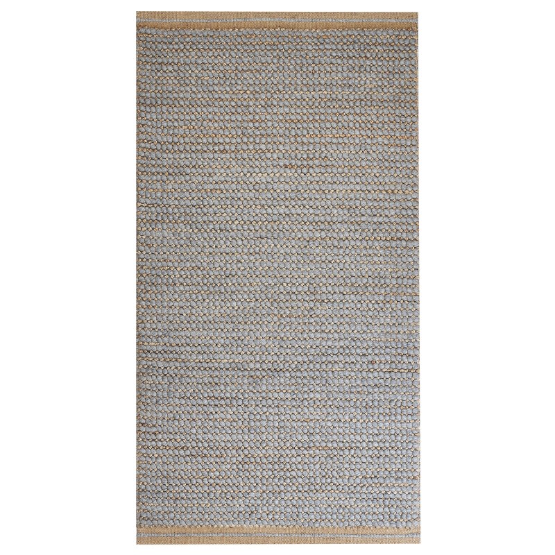 Dywan wełniany 80 x 150 cm szary BANOO Dywan wełniany 80 x 150 cm szary BANOO